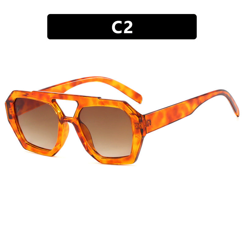 Oversized Big Frame Sunglasses Summer Beach Vacation Sunshade
