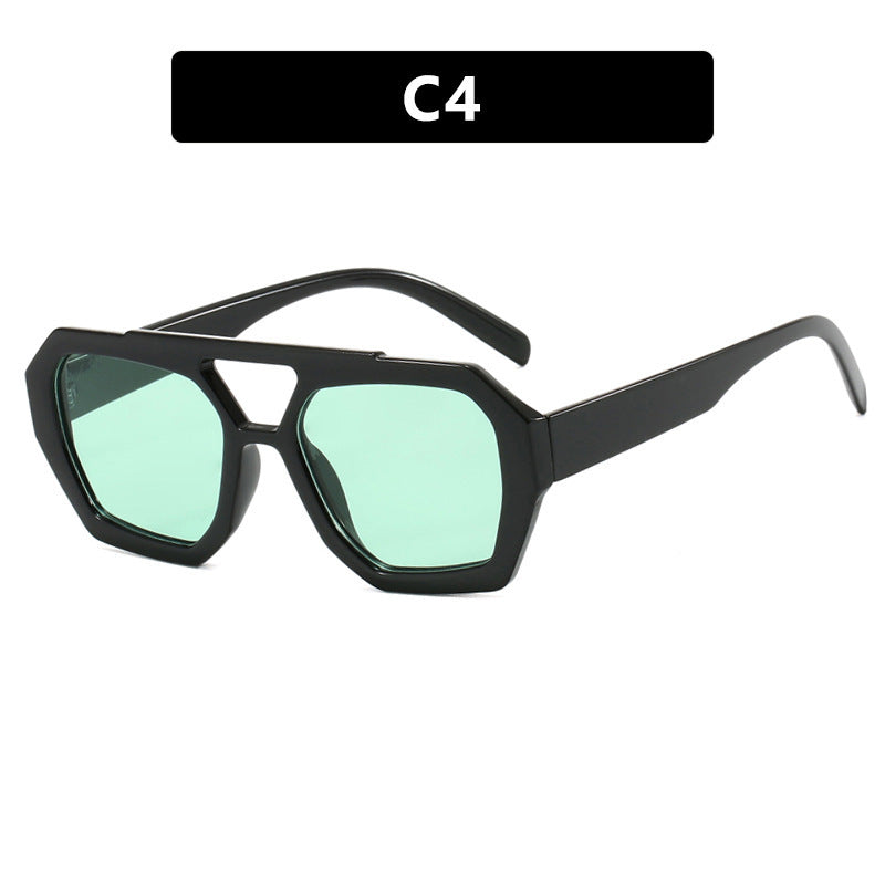 Oversized Big Frame Sunglasses Summer Beach Vacation Sunshade