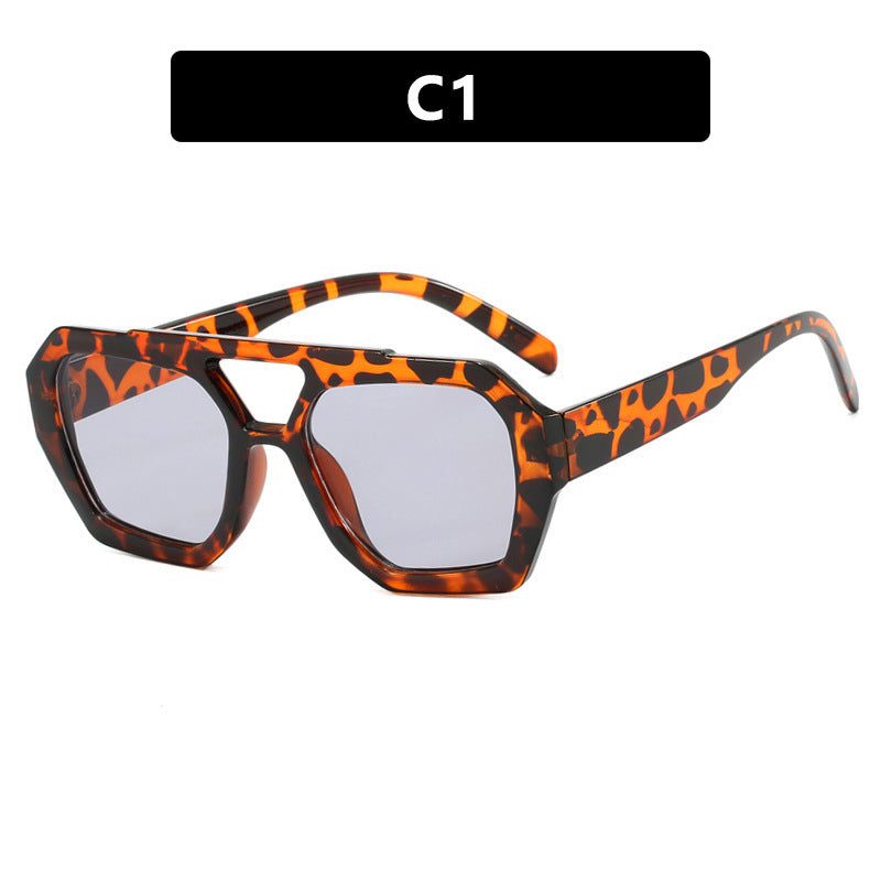 Oversized Big Frame Sunglasses Summer Beach Vacation Sunshade