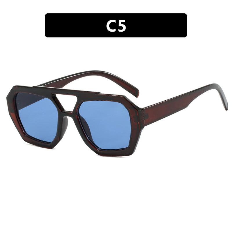 Oversized Big Frame Sunglasses Summer Beach Vacation Sunshade