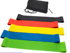 Yoga Fitness resistance bands SET OF 5