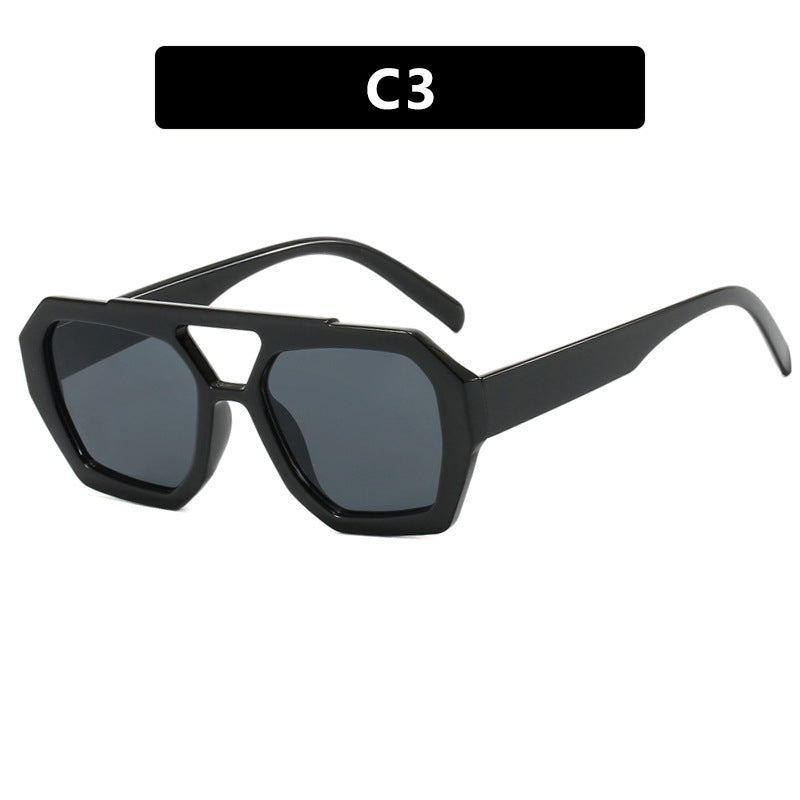 Oversized Big Frame Sunglasses Summer Beach Vacation Sunshade